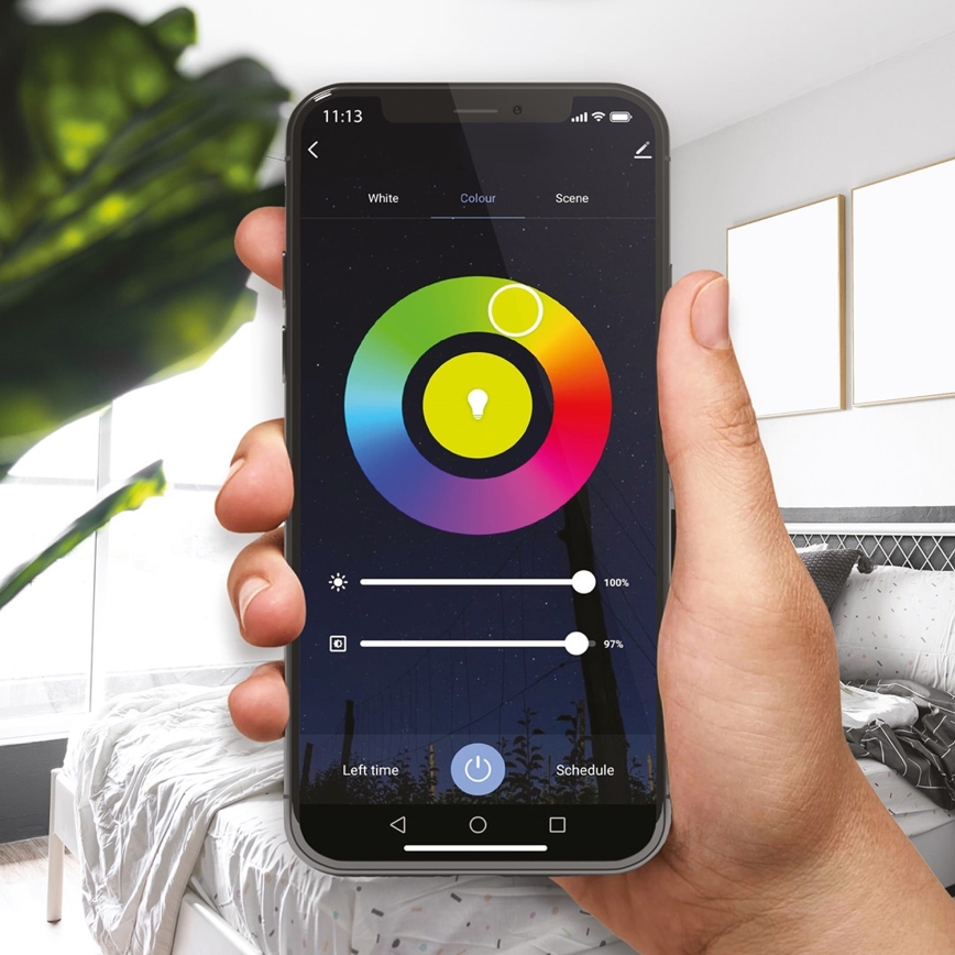 LED RGB Димируема крушка A60 E27/8W/230V 2700-6500K Wi-Fi Tuya