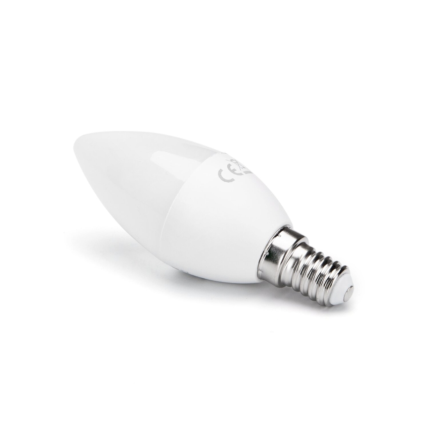 LED RGB Димируема крушка E14/4,8W/230V 3000K + дистанционно управление - Aigostar