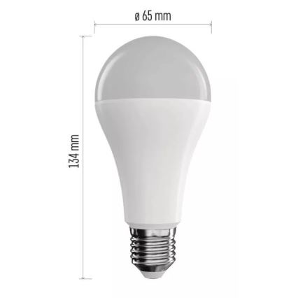 LED RGB Димируема крушка GoSmart A65 E27/14W/230V 2700-6500K Wi-Fi Tuya