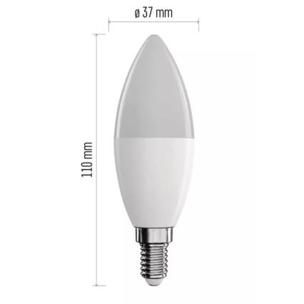 LED RGB Димируема крушка GoSmart E14/4,8W/230V 2700-6500K Wi-Fi Tuya