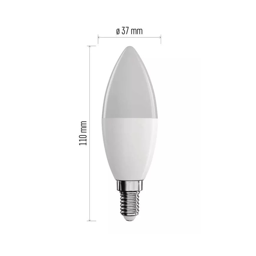 LED RGB Димируема крушка GoSmart E14/4,8W/230V 2700-6500K Wi-Fi Tuya