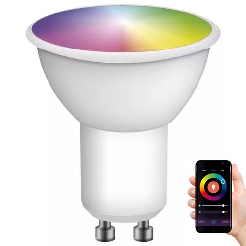 LED RGB Димируема крушка GoSmart MR16 GU10/4,8W/230V 2700-6500K Wi-Fi Tuya