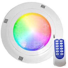 LED RGB Лампа за басейн LED/45W/12V IP68 + дистанционно управление