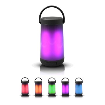 LED RGB Настолна лампа с bluetooth тонколона 5W/3,7V 2000 mAh