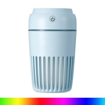 LED RGB овлажнител за въздух 300 мл LED/2W/5V синьо