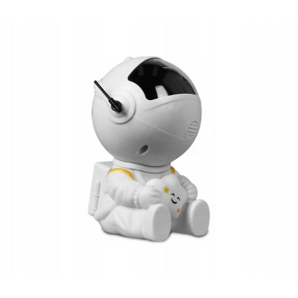 LED RGB прожектор LED/5W/5V астронавт + дистанционно управление