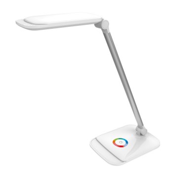 LED RGB Сензорна димируема настолна лампа LED/18W/230V + USB