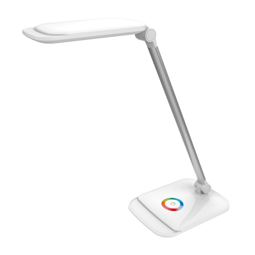 LED RGB Сензорна димируема настолна лампа LED/18W/230V + USB