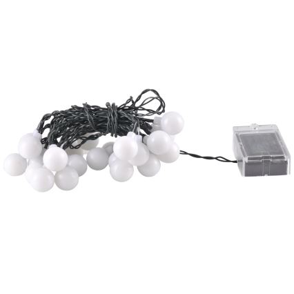 LED RGB Соларен верига PARTY 30xLED/1,2V 400 mAh 3,9 m IP44