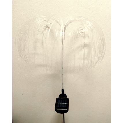 LED RGB соларна лампа 1,2V 300 mAh IP44 черна