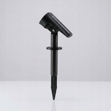 LED RGB соларна лампа 2 в 1 LED/3,7V 1200 mAh IP54 черна