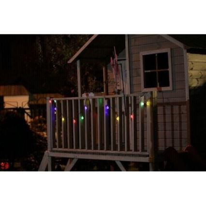 LED RGB Соларна лампа 20xLED/1,2V 300 mAh IP44