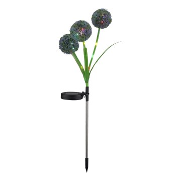 LED RGB Соларна лампа ALLIUM LED/1,2V 6500 600 mAh IP44 черен