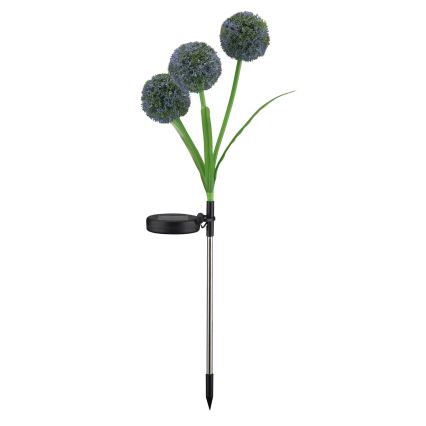 LED RGB Соларна лампа ALLIUM LED/1,2V 6500 600 mAh IP44 черен