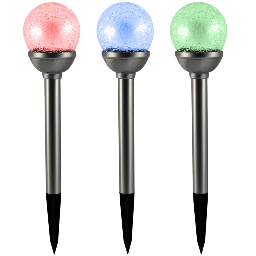 LED RGB Соларна лампа LED/0,04W/1,2V 600 mAh IP44