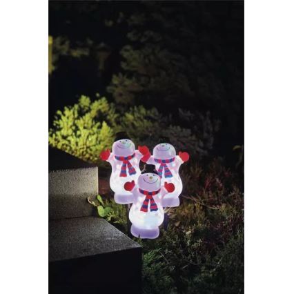 LED RGB Коледа екстериорен декорация LED/5W/5/230V IP44