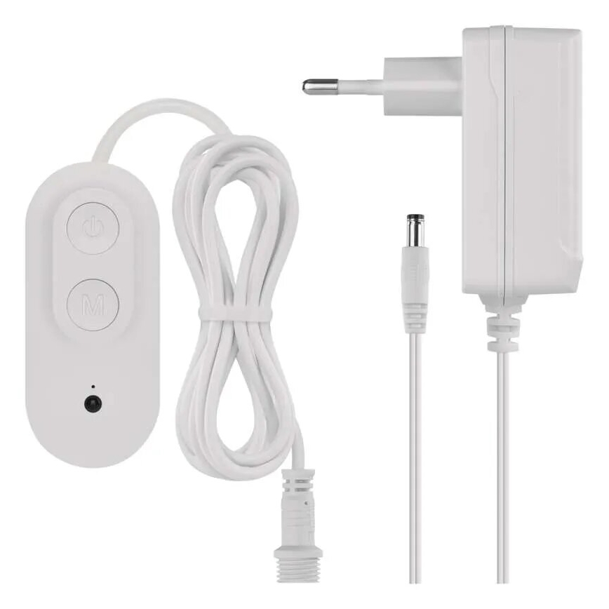 LED RGBIC+CCT Декоративни лампички с подсветка GoSmart 12xLED/7W/230V 255 см Wi-Fi Tuya