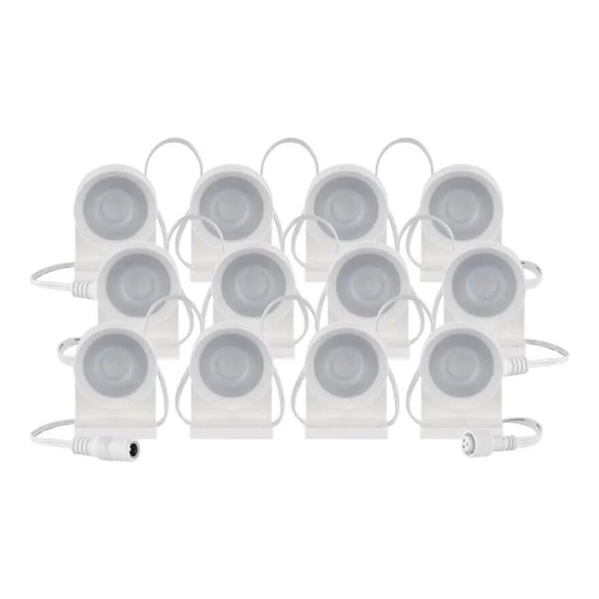 LED RGBIC+CCT Декоративни лампички с подсветка GoSmart 12xLED/7W/230V 255 см Wi-Fi Tuya