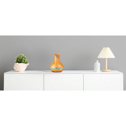 LED RGBW Аромадифузер и овлажнител на въздуха LED/230V 500 ml Wi-Fi + дистанционно управление