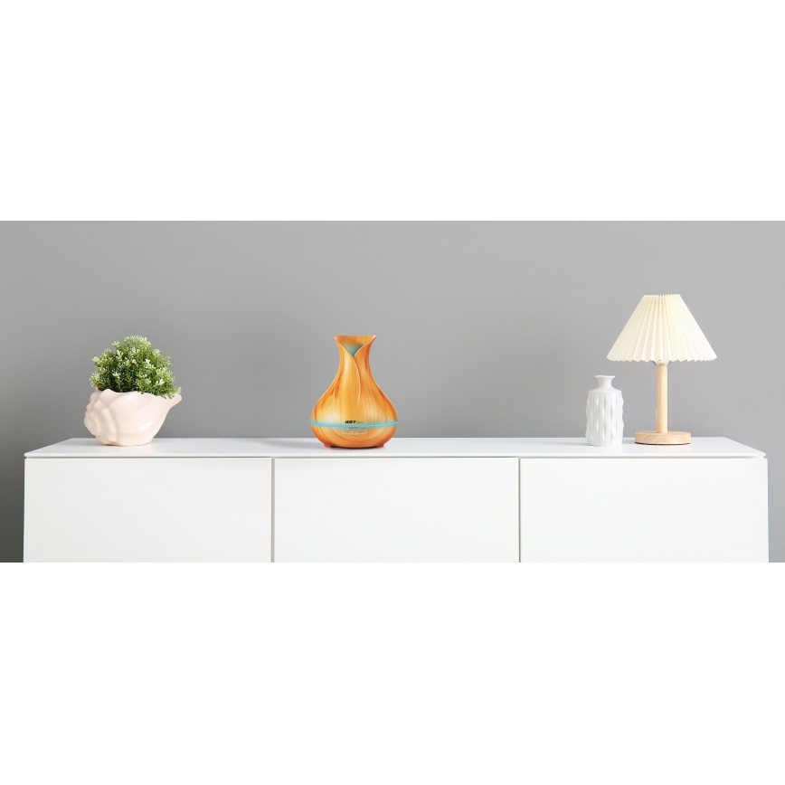 LED RGBW Аромадифузер и овлажнител на въздуха LED/230V 500 ml Wi-Fi + дистанционно управление
