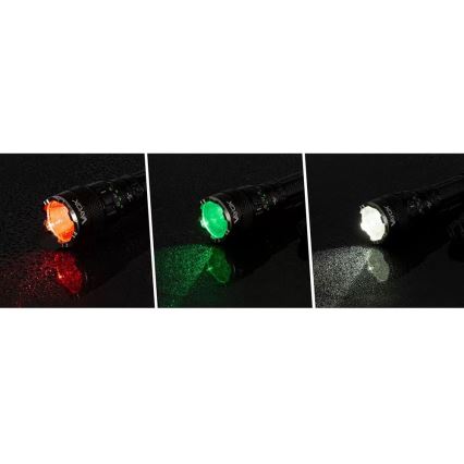 LED RGBW Димируем акумулаторен фенер LED/15W/5V IP66 1500 лъскав 2000 mAh