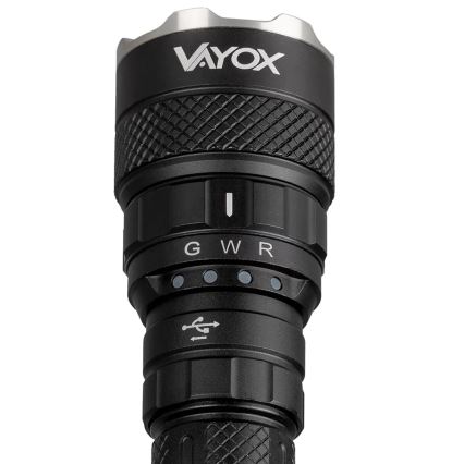 LED RGBW Димируем акумулаторен фенер LED/15W/5V IP66 1500 лъскав 2000 mAh