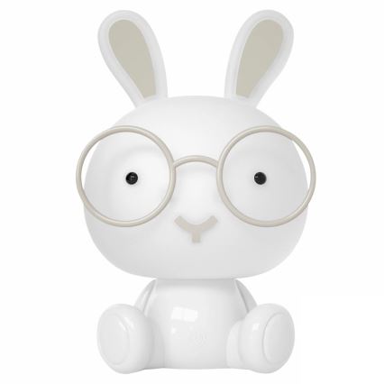 LED RGBW Димируем children's нощ малко лампа LED/2,5W/230V заек бял