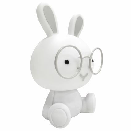 LED RGBW Димируем children's нощ малко лампа LED/2,5W/230V заек бял