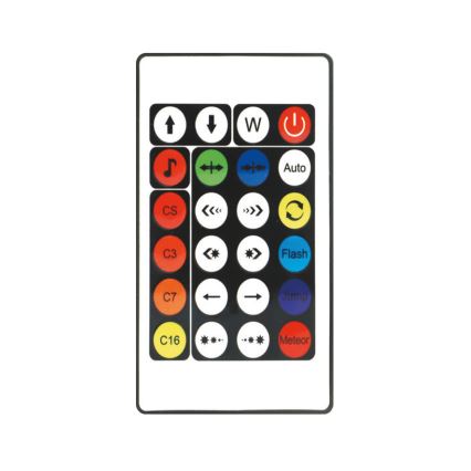 LED RGBW Димируем лампион LOLLY LED/5W/230V + дистанционно управление