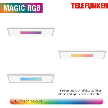 LED RGBW димируем панел LED/20W/230V 3000-6500K 25x100 cm сребрист + дистанционно управление