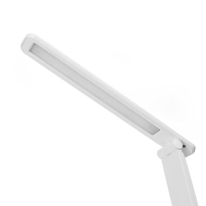LED RGBW Димируема настолна лампа с докосване и безжично зареждане дисплей и USB порт MAGNUS LED/6W/5V 3000-6500K бял