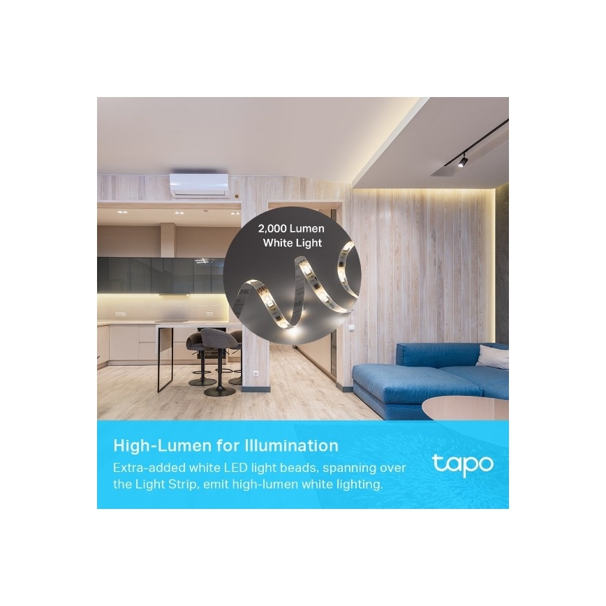 LED RGBW димируема лента 5 m LED/24W/230V Wi-Fi