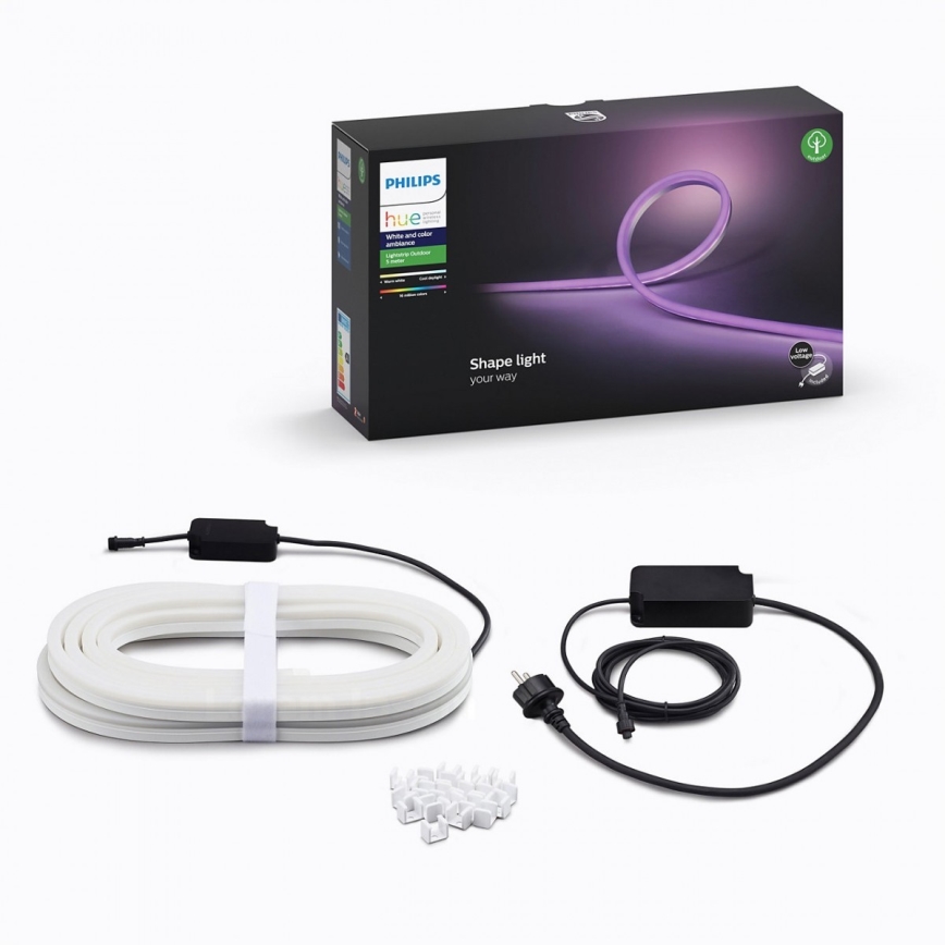 LED RGBW Димируема лента Philips Hue LED/40W 5 м IP67