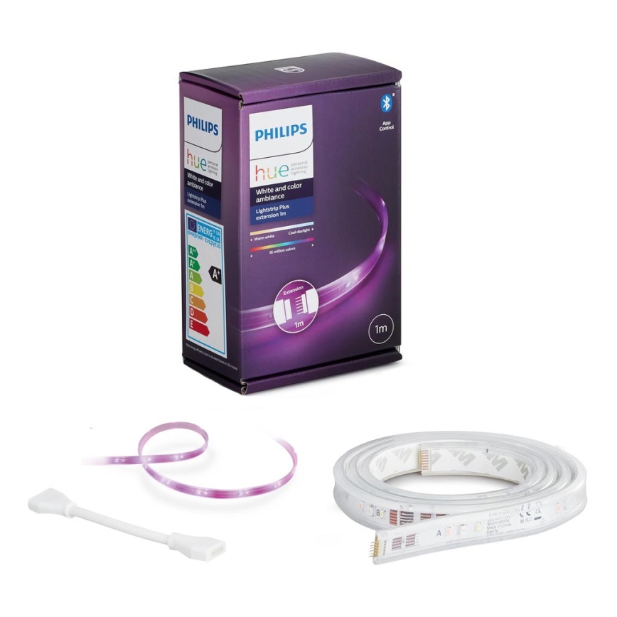 LED RGBW Димируема лента Philips Hue WHITE AND COLOR AMBIANCE 1m LED/11W/12V