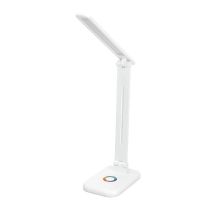 LED RGBW Димируема настолна лампа NOBLITE LED/7W/5V 3000/4000/6500K бял
