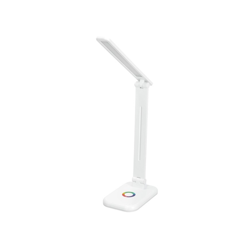 LED RGBW Димируема настолна лампа NOBLITE LED/7W/5V 3000/4000/6500K бял