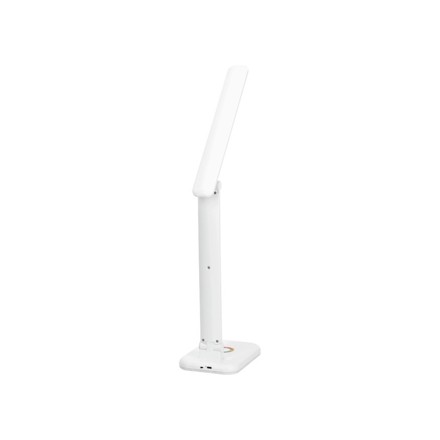 LED RGBW Димируема настолна лампа NOBLITE LED/7W/5V 3000/4000/6500K бял