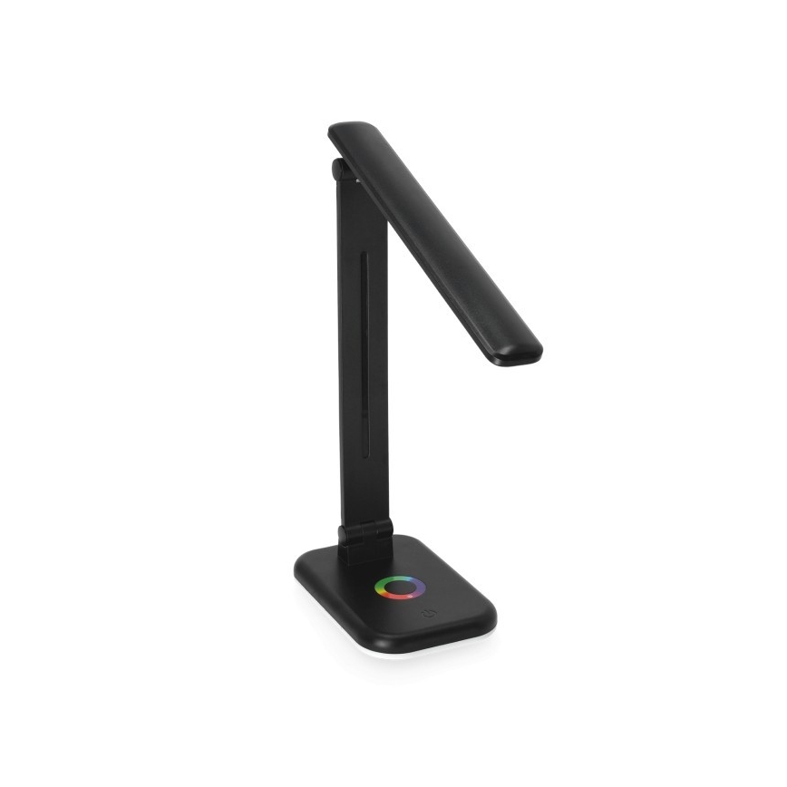 LED RGBW Димируема настолна лампа NOBLITE LED/7W/5V 3000/4000/6500K черен