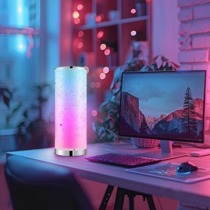 LED RGBW Димируема настолна лампа STELLA MINI LED/5W/5V + дистанционно управление