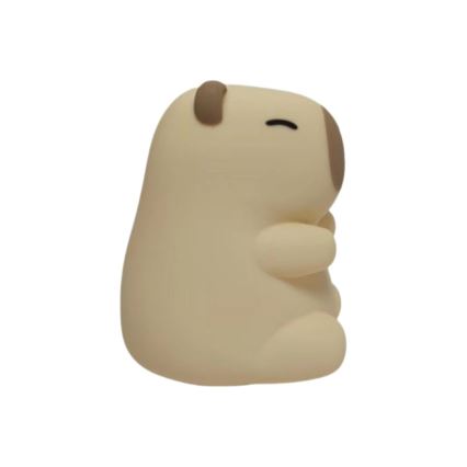 LED RGBW димируема презареждаема сензорна детска нощна лампа KAPYBARA LED/0,45W/5V 800 mAh