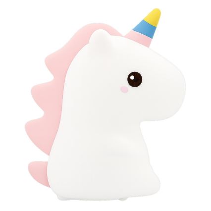 LED RGBW димируема презареждаема детска сензорна нощна лампа UNICORN LED/1W/5V 1200 mAh