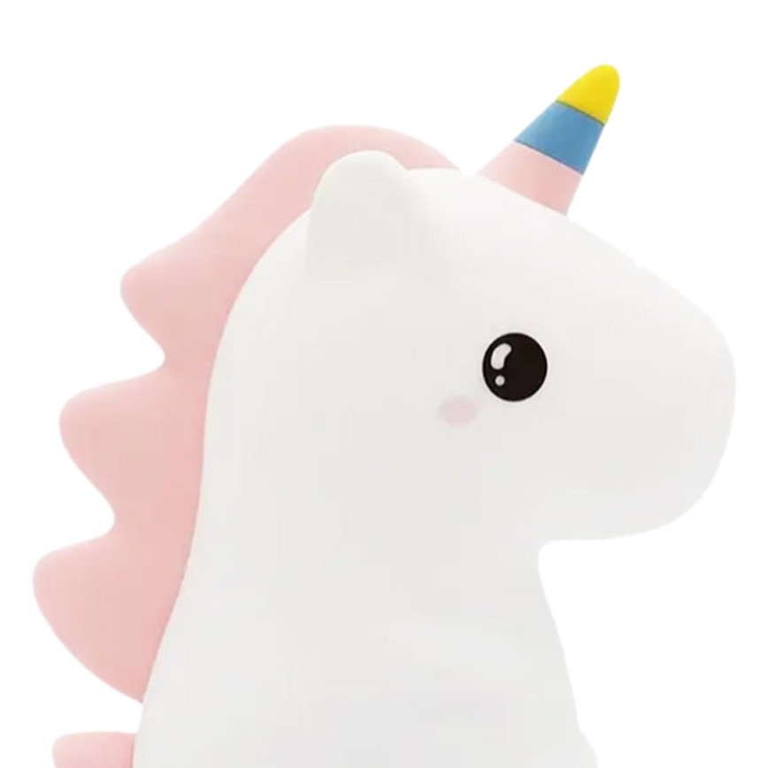 LED RGBW димируема презареждаема детска сензорна нощна лампа UNICORN LED/1W/5V 1200 mAh