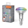 LED RGBW димируема рефлекторна крушка SMART+ R50 E14/3,3W/230V 2700-6500K Wi-Fi - Ledvance