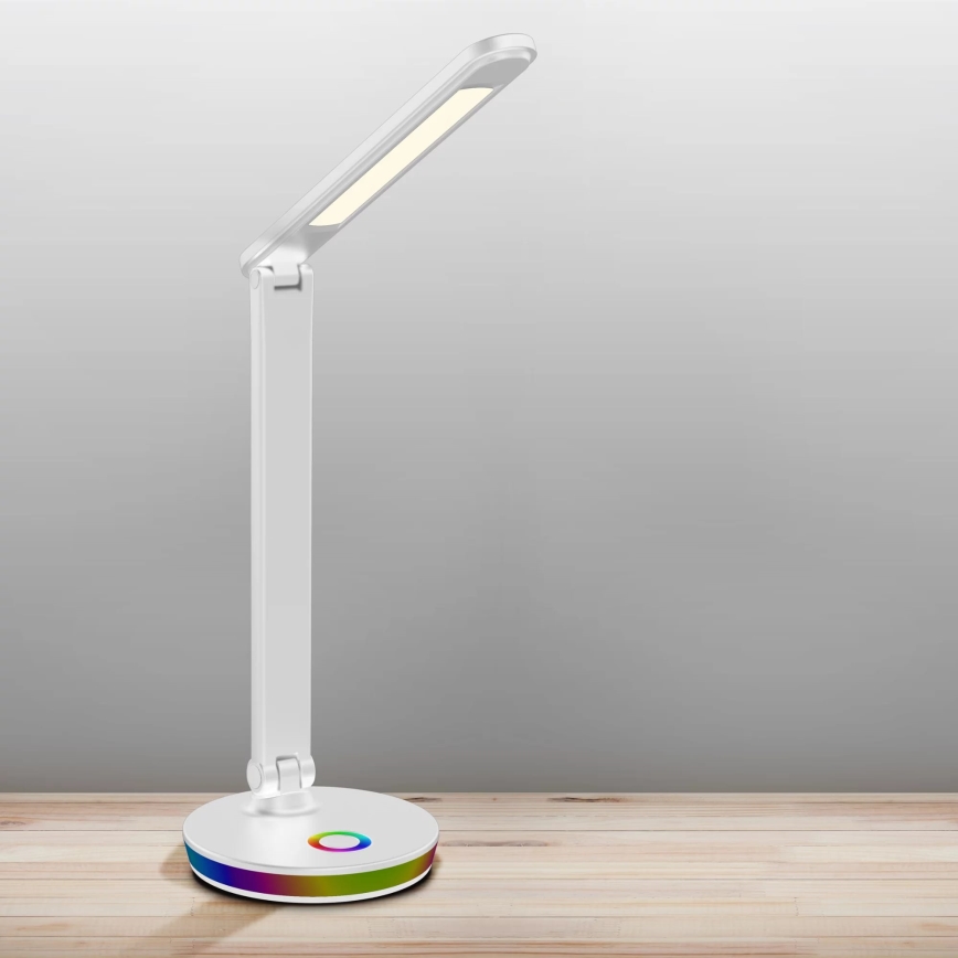 LED RGBW Димируема сензорна настолна лампа NEPTUN LED/7W/230V бял