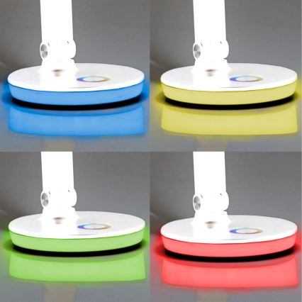 LED RGBW Димируема сензорна настолна лампа NEPTUN LED/7W/230V бял