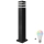 LED RGBW димируема външна лампа TEKSAS 1xE27/12W/230V 2700-6500K Wi-Fi 74 см IP44 антрацит