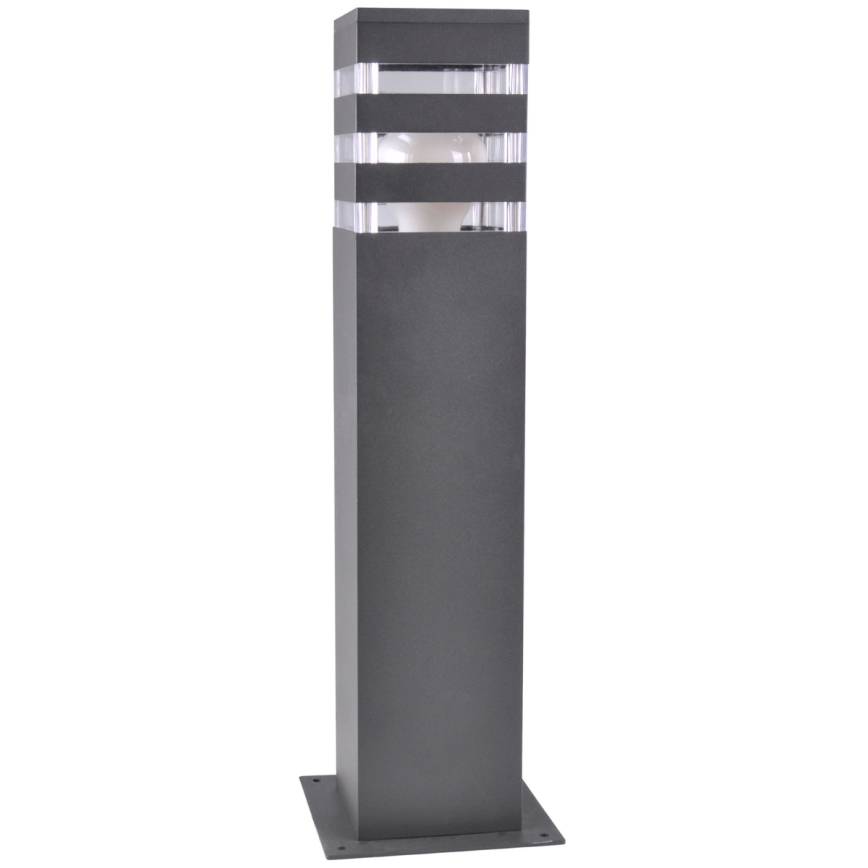 LED RGBW димируема външна лампа TEKSAS 1xE27/9W/230V 2700-6500K Wi-Fi 44 cm IP44 антрацит