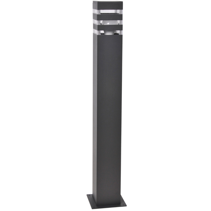 LED RGBW димируема външна лампа TEKSAS 1xE27/9W/230V 2700-6500K Wi-Fi 74 cm IP44 антрацит