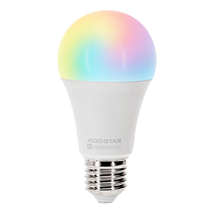 LED RGBW Димируема крушка A60 E27/15W/230V 2700-6500K Wi-Fi - Aigostar