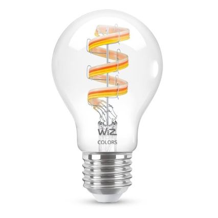 LED RGBW Димируема крушка A60 E27/6,3W/230V 2200-6500K Wi-Fi - WiZ